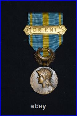 Medaille D'orient-avec Agrafe-guerre 1914/1918 -avec Sa Boite D'origine