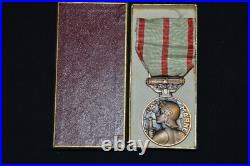 Medaille De La Marne Nominative-guerre 1914/1918 -avec Sa Boite D'origine