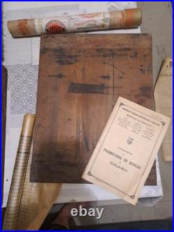 Militaire 1909 Limographe Eyquem / Cyclostyle Gestetner Complet avec Archives