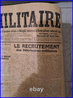 Militaire 1909 Limographe Eyquem / Cyclostyle Gestetner Complet avec Archives