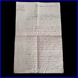 Militaire 1915 lettre authenthique rapport Lt Pelle Cdt 18° Cie 272 R. I Tahure