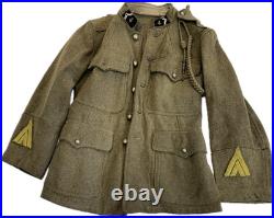 Militaria Belle Vareuse Us Francise Du 4° Regiment