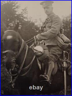 Militaria GB WW1 RARE longe de cavalerie pour cheval en très bon état