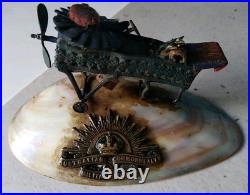 Montage Militaria, Arts des Tranchées Armée Australienne, 1ère Guerre Mondiale