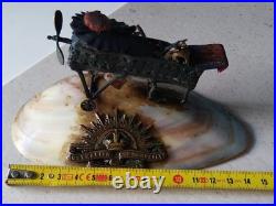 Montage Militaria, Arts des Tranchées Armée Australienne, 1ère Guerre Mondiale