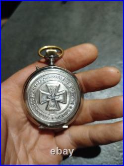 Montre Allemande Patriotique 1914 Ww1 Taschenuhr