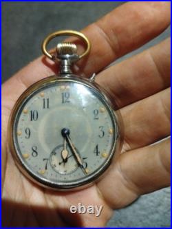 Montre Allemande Patriotique 1914 Ww1 Taschenuhr