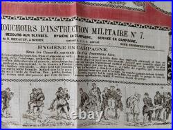 Mouchoir D'instruction Militaire Numéro 7 Hygiène En Campagne 8 IC 11365