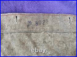 Musette de poilu modèle 1892 début de guerre 1914 matriculée