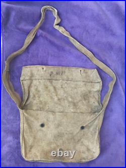 Musette de poilu modèle 1892 début de guerre 1914 matriculée