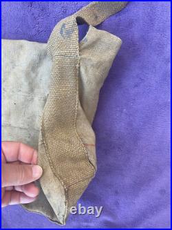 Musette de poilu modèle 1892 début de guerre 1914 matriculée