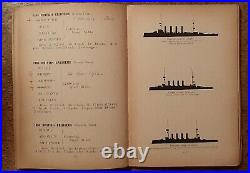 Naval Recognition Book British Ships Fred T. Jane Ww1 (1914)
