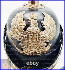 Nouveau modèle 1895 reproduction prussienne Pickelhaube casque allemand en