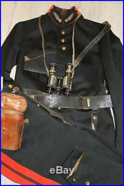 Officier artillerie WW1 uniforme