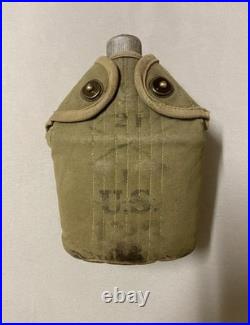 Original US WW1 Cantine, coupe et couverture, RIA 1917, marqué unité