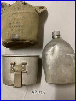 Original US WW1 Cantine, coupe et couverture, RIA 1917, marqué unité