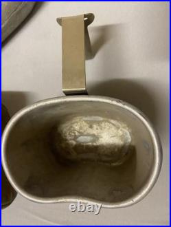 Original US WW1 Cantine, coupe et couverture, RIA 1917, marqué unité