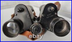 Original WW1 Jumelles HUET français x8 MG french officer binocular