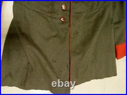 Original WW1 vareuse officier INFANTERIE uniform jacket tunic Rock feldbluse 1WK