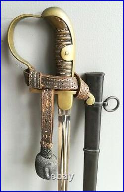 Originale épée d'infanterie prussien (offiziersdegen preussen)