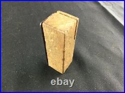 Ouvre-boîtes poilu 14-18 type Darqué avec support bois original WW1