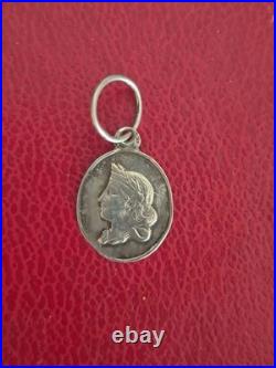 PARIS Médaille argent poinçon d'enfant trouvé n° 216950