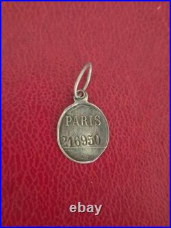 PARIS Médaille argent poinçon d'enfant trouvé n° 216950
