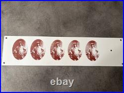 PLAQUE ÉMAILLÉE ANCIENNE DEBUT XXe CURIOSITÉ RARE