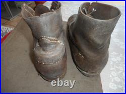 Paire De Brodequin Deparellier Fr Mle 1917 Simplifier Poilu