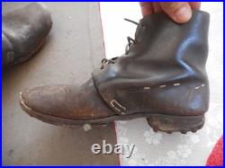 Paire De Brodequin Deparellier Fr Mle 1917 Simplifier Poilu