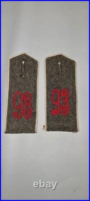 Paire De Pattes D'épaule Allemande WW1 Originale