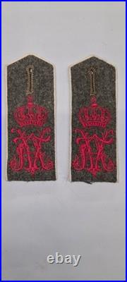 Paire De Pattes D'épaule Allemande WW1 Originale (3)