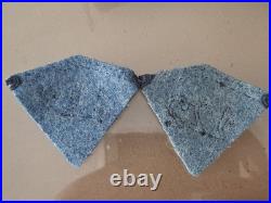 Paire Pattes De Col Troupe Poilu Ww1 Tranchee Rare Fort Verdun