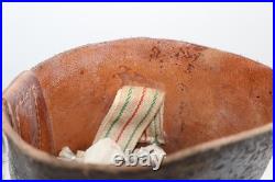 Paire de bottes en cuir-modèle militaire allemand WW1/WW2, ressemelées, P43