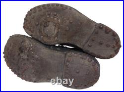 Paire de brodequins modèle 17 français WW1/WW2 14 18 France 1940 1917