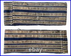 Paire de grades de colonel tenue d'été toile GDFF Chasseurs BCA BCP 1910-1918