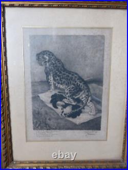 Paire de gravures Patriotiques WW1 circa 1917