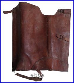 Paire de houseaux troupes montées modèle 1916 français WW1 14 18 1914 1918