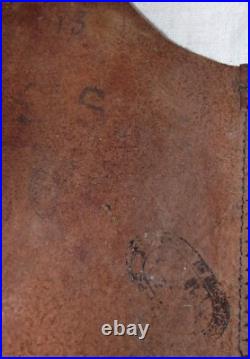 Paire de houseaux troupes montées modèle 1916 français WW1 14 18 1914 1918