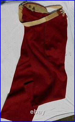 Pantalon Garance Modele 1867 -93 -97 Intanterie 14-18 Nombreux Tampons