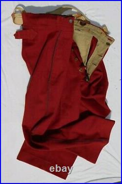 Pantalon Garance Modele 1867 -93 -97 Intanterie 14-18 Nombreux Tampons
