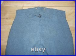 Pantalon Troupe Bleu Horizon Poilu Mle 1915 Artillerie