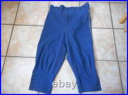 Pantalon Troupe De Chasseur Alpin Bca Mle 1915 Liserais Jonquille