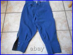 Pantalon Troupe De Chasseur Alpin Bca Mle 1915 Liserais Jonquille