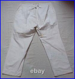 Pantalon blanc Colonial français WW1/WW2 14 18 France 1940