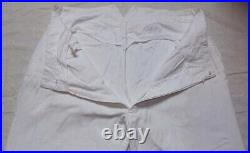 Pantalon blanc Colonial français WW1/WW2 14 18 France 1940