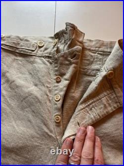 Pantalon de treillis date 1908 militaria -ww1