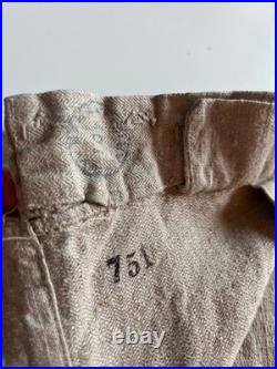 Pantalon de treillis date 1908 militaria -ww1