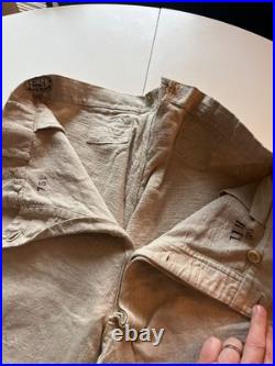 Pantalon de treillis date 1908 militaria -ww1