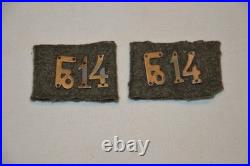 Passants Pattes D'epaule Allemande Aviation -german Shoulder Board Aviation 1°ww